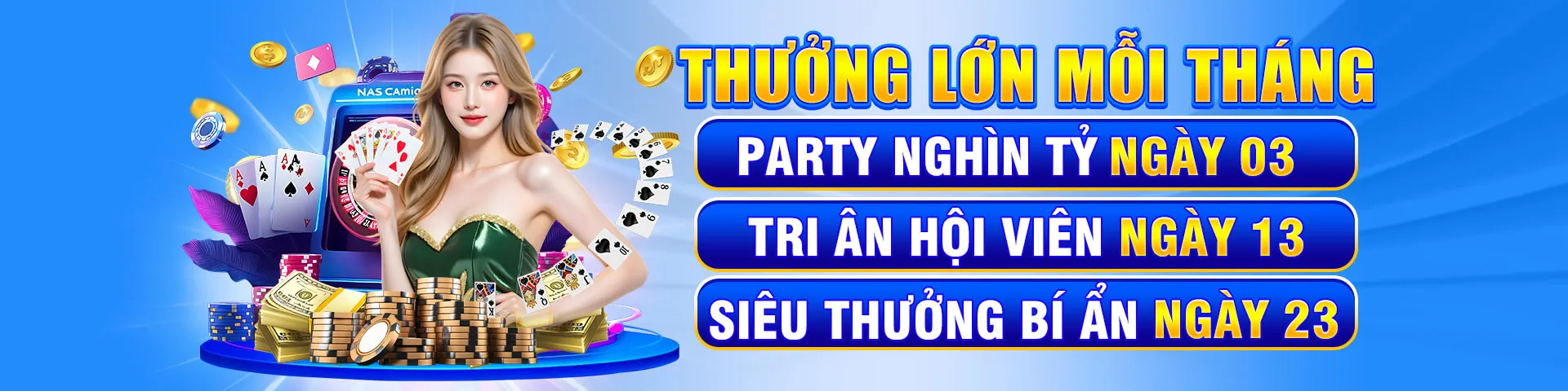Ưu đãi hoàn trả và thưởng nạp lại hàng tuần